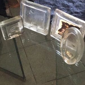 GLASS PICTURE FRAMES NEW